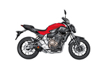 MT07 AKRAPOVIC CARBON RACING LINE EXHAUST SYSTEM MT07