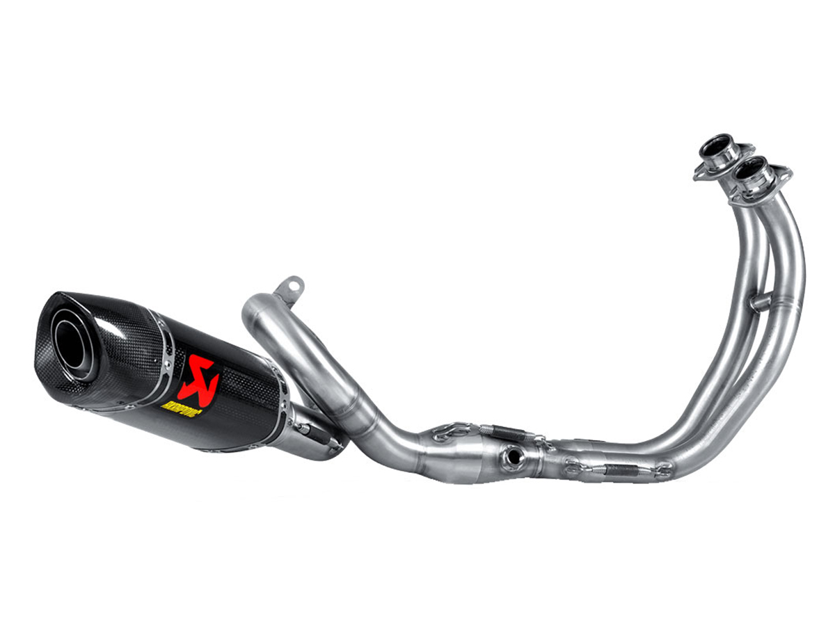 MT07 AKRAPOVIC CARBON RACING LINE EXHAUST SYSTEM MT07