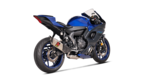 YAMAHA YZF R7 AKRAPOVIC TITANIUM RACING LINE FULL EXHAUST SYSTEM 90798-34101
